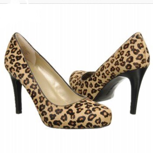 Bandolino Bdeladia - Leopard print heels - Size 7 - Picture 1 of 6